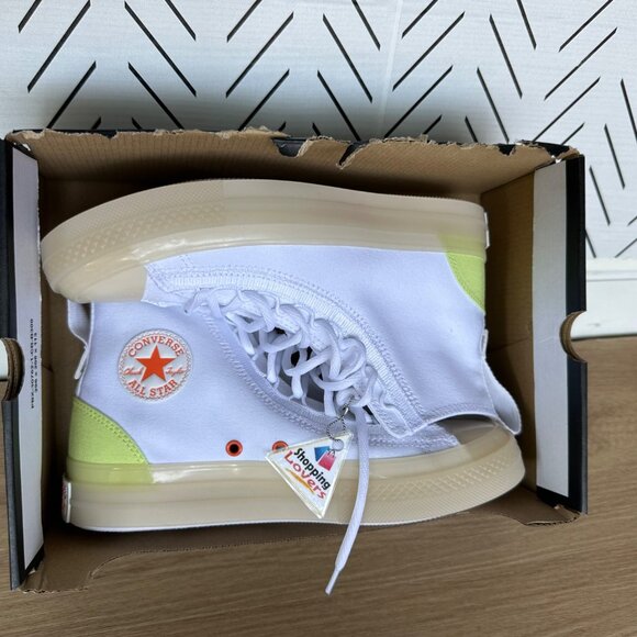 ⭐Converse Chuck Taylor All Star CX EXP2 Hi Mens Shoes 6.5 White Sneaker A10261C⭐ - Picture 6 of 10